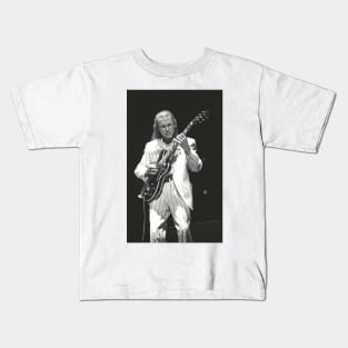 Steve Howe BW Photograph Kids T-Shirt